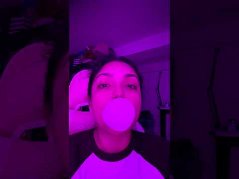BUBBLE ASMR | blowing small bubble popping sounds #bubble #asmr