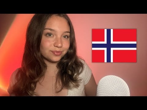ASMR in Norwegian! 🇳🇴❣️(Relaxing Trigger Words 😴)