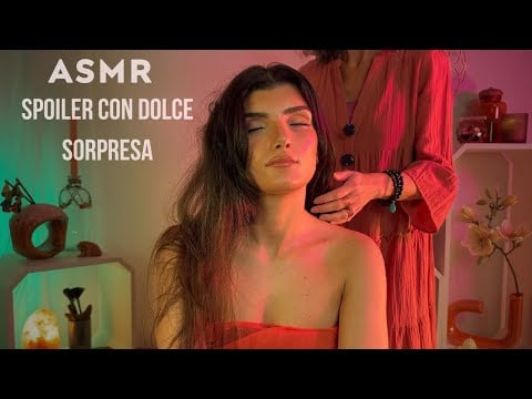 ASSAGGI ASMR su Persona Reale con DOLCE SORPRESA (energy clearing, massage, hairplay, aura healing)