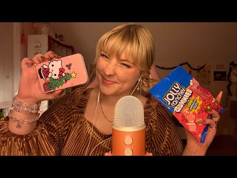 ASMR Christmas Present Haul 🎁🎄Tapping, Scratching, and Rambling✨ Day 25 of ASMR!🎅🏻