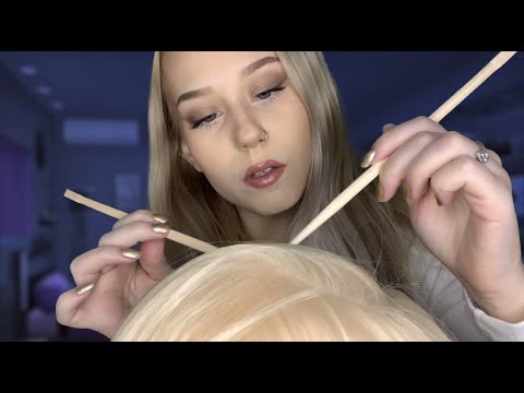 ASMR | Scalp Check Exam & Hair Mask