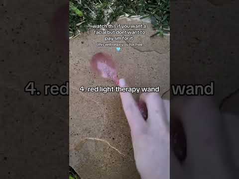 pov spa facial asmr on a rock, cleaning sounds #asmr #fyp #notalkingasmr #oddlysatisfying #cleaning