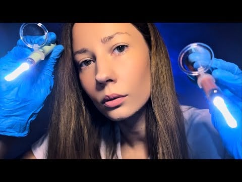 ASMR Eye Exam Roleplay | Doctor Checkup for Deep Sleep & Relaxation 💤