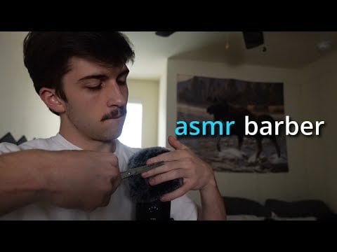 Lofi ASMR Haircut | Male Barber Personal Attention for Relaxation After a Long Week 🌙