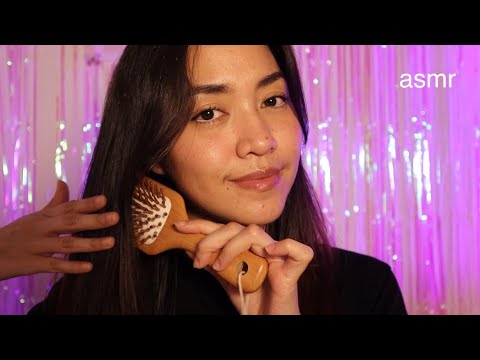 bedtime asmr | brushing your hair & welcoming 2026 together 🤍 (malaysia)