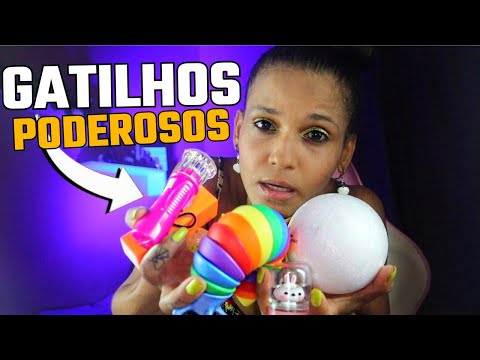 ASMR GATILHOS PODEROSOS PARA DORMIR