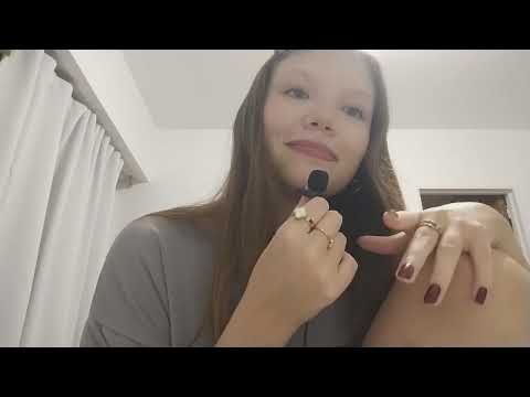 Asmr probando mí nuevo micro!! 💗 ||besitos, visual, mouth sounds