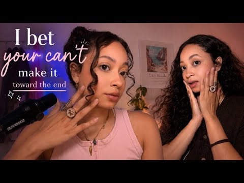 ASMR Twins Do Ur Hair 💇‍♀️ (I Bet You Can’t Make It To The End) Clicky Cornrows