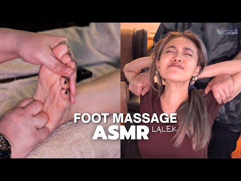 $5 Foot Massage at Indoor Shopping Mall in CBD of Bangkok [ Unintentional ASMR Slow Life ]