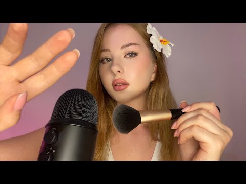 ASMR | Mic Brushing And Ranting 🤍 (life update ish??) whispered