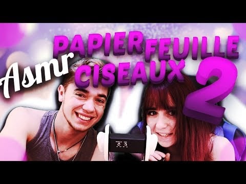 ✂ ASMR : Ciseaux VS Feuilles 2 ( french asmr ) ✂