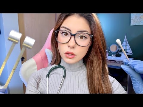 ASMR FASTEST Ear Exam Hearing Test Doctor Roleplay 👂 Ear Cleaning, Medical Otoscope, Beep