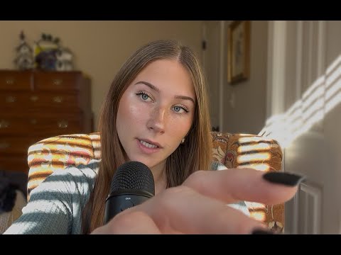 ASMR Positive Affirmations For Sleep 💤 | Slow-Whisper, Hand movements, Triggers