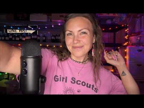 asmr/ mic scratches + fun facts about ME💖