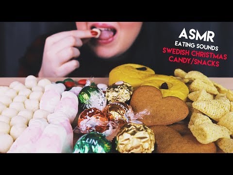 ASMR Testar årets julgodis & Snacks 2019 (EATING SOUNDS)