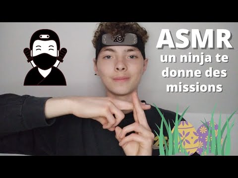 ASMR FR: Roleplay🐱‍👤missions ninja de pâques ?🐱‍👤