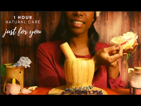 ASMR Fr 🌿HERBAL SHOP ROLEPLAY_NATURAL CARE MEDICINE & MEDICINAL FLOWER 🌿1 HOUR 🌿 Part 1