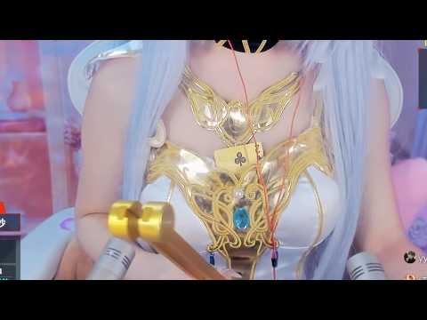 ASMR Hatsune Miku 💙 Maid Cosplay Long Nails Triggers