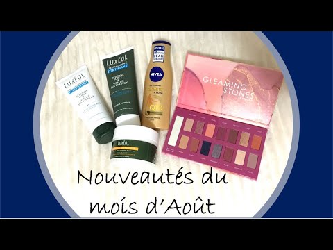 ASMR * Nouveautés du mois d'Août * Nivéa Luxéol Séphora