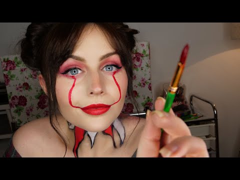 [ASMR] Professional Makeup Artist Does Your Halloween Look 🎃