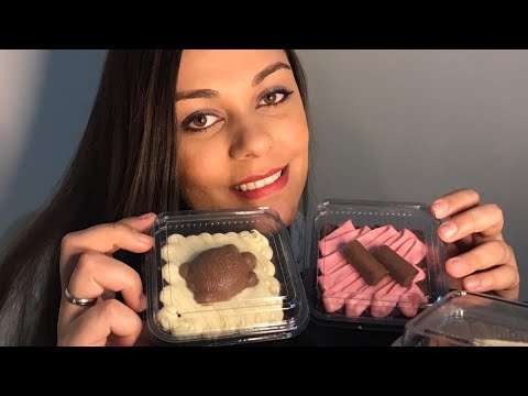 ASMR: Comendo Brownie de Chocolate