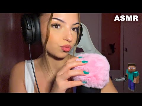 #ASMR - JE JOUE A MINECRAFT (mini jeux)