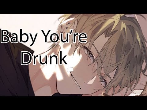 ASMR Baby You're Drunk [Teasing] [Tipsy Listener] [Caring Boyfriend Roleplay]