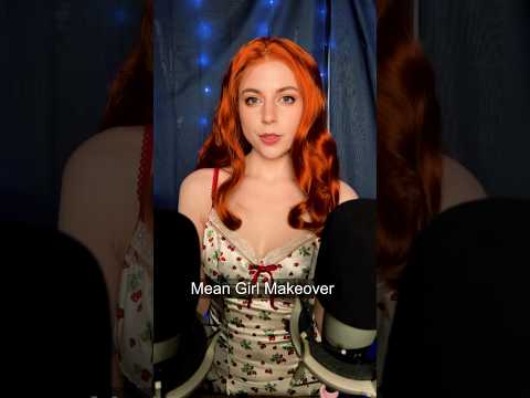 ASMR Mean Girl Gives You A Makeover (Wooden ASMR) #ASMR #ASMRSounds #shorts