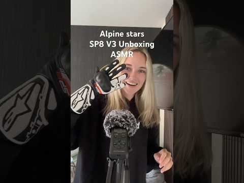 CHAT IVE BEEN WAITING FOR THIS ONE #asmr #tiktokasmr #shorts #unboxing #motorcyclegear #alpinestars