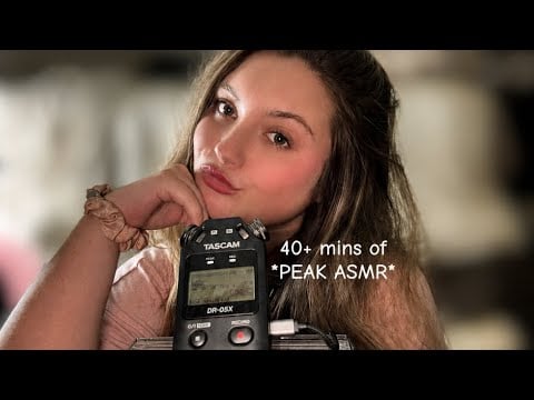 You WILL fall asleep to this Tascam ASMR (anticipatory, soft spoken/whispers, & many tingly triggers