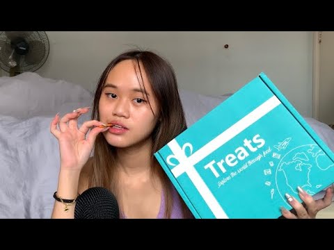 ASMR TRYING THAI SNACKS | @trytreats8655