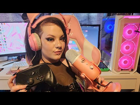 ASMR | Gamer GF Plays Games with You 🎮