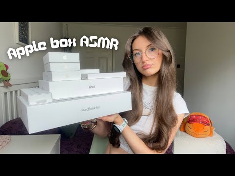 ASMR Apple box triggers to help you sleep