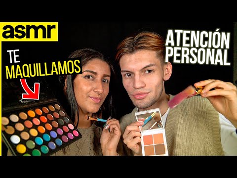 asmr maquillaje roleplay para dormir - asmr español