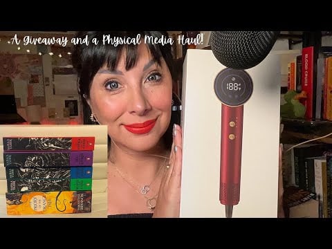 Giveaway Time! Plus New Books and DVDs 📀 ASMR 