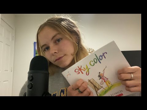 ASMR Reading you a bedtime story📖