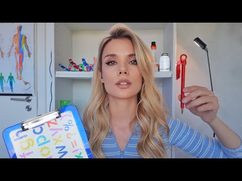 ASMR Cranial Nerve Exam : Medical Roleplay for Sleep