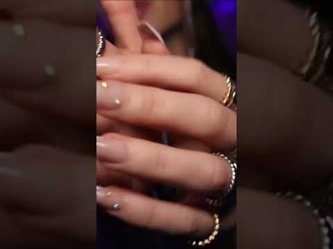 ASMR | Fast and Aggressive Hand Sounds with Rings #shorts #asmrshorts