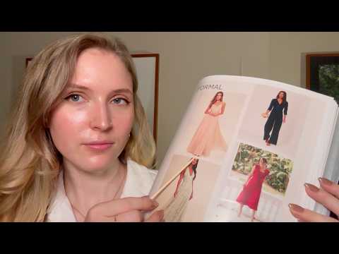 ASMR Helping You Find the Perfect Wedding Guest Dress 💐