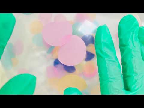 VINYL GLOVES  🖖     BALLOON  🎈  💕  Touching with LOVE❣️ 🎧  [[ASMR]]