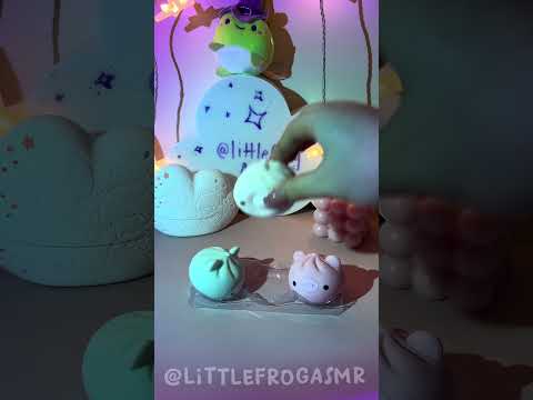 DUMPLING SQUISHIES 🥟🐷 #asmr #satisfying #cute #squishy #unboxing