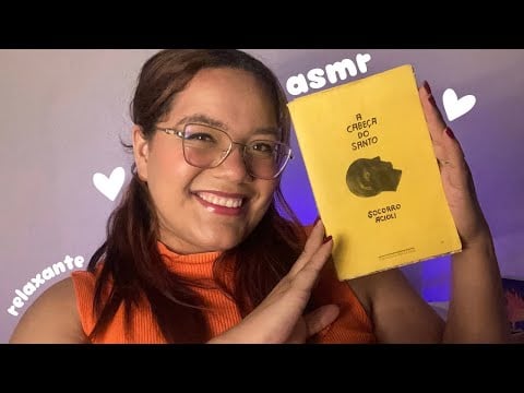 ASMR LENDO ATÉ VOCÊ CAIR DE SONO 😴🤤💕