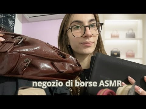 Benvenuti nel Mio Negozio di Borse 👜 | Roleplay ASMR