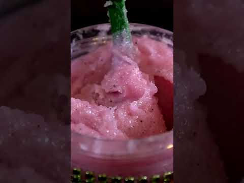 Pink sugar scrub