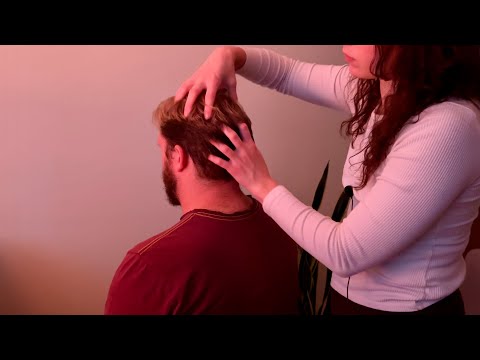 Old School ASMR Head Massage ✨ Classic Real Person ASMR