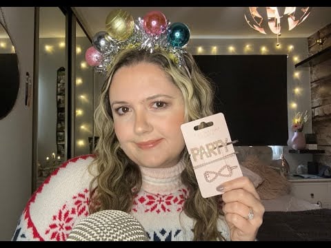 ASMR | Doing Your Make Up for a Xmas Party!