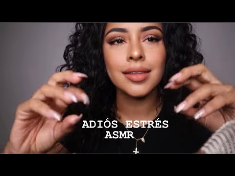 ASMR / PARA LIBERAR EL ESTRÉS Y TENSIÓN - CARICIAS EN TU CARITA