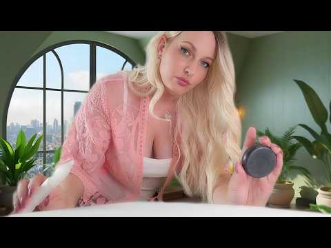 ASMR Hot Stone Massage to Soothe Sadness & Restore Balance 🌿