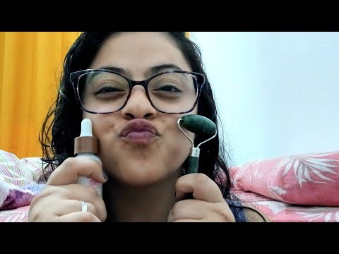 ASMR - Rotina noturna básica de cuidados com a pele