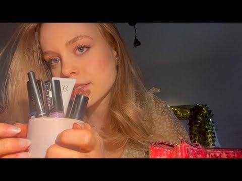 asmr doing your makeup